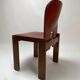 Set of Leather 121 Chairs by Afra & Tobia Scarpa for Cassina, 1967