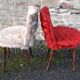 Pair of Baumann moumoute chairs n°845