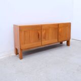 Enfilade Maison Regain en orme massif, France 1970