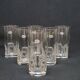 6 Vintage Orangeade Water Glasses Advertising La Roche Aux Fées