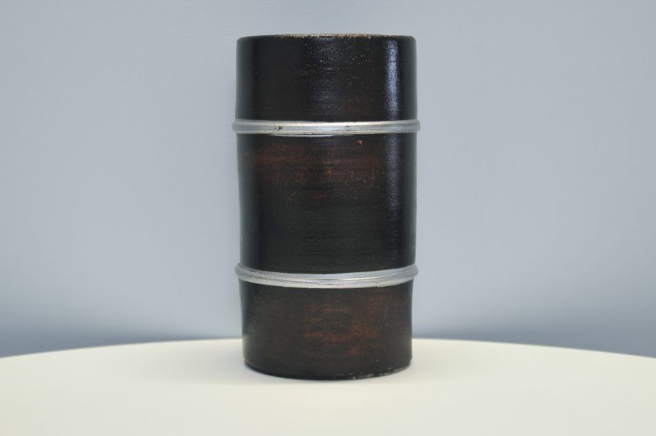 Brown vase from Denmark.