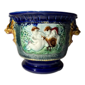 Cache pot, old slip early twentieth century