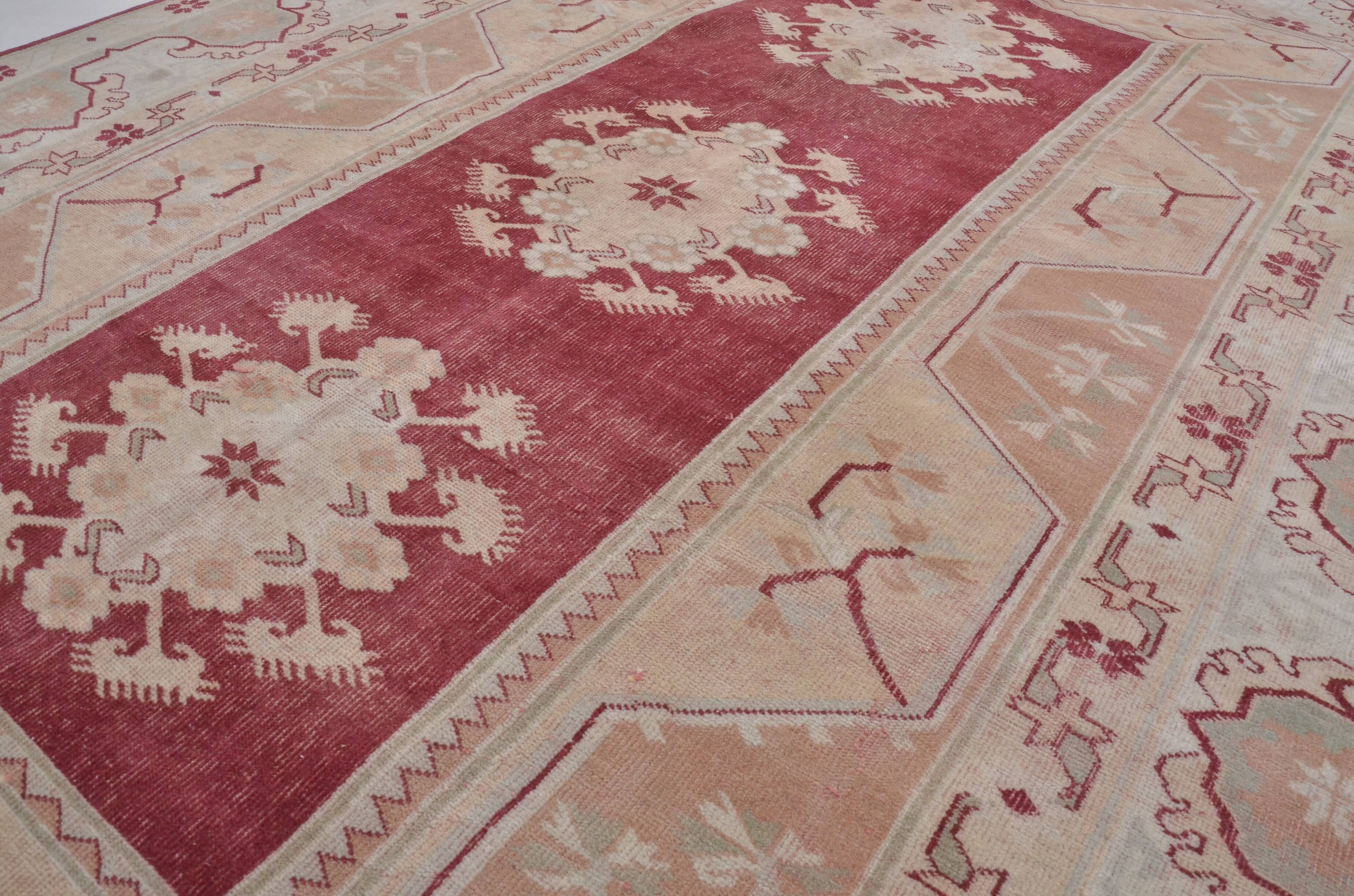 Oversize Anatolian Turkish Floral Rug sku 892