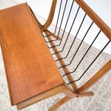 Magazine holder end of sofa 1950