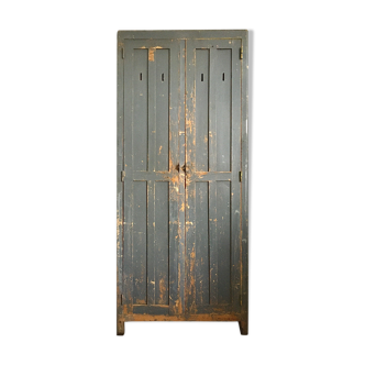 Old wooden cabinet 2 doors
