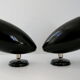 Pair of vintage 1950 adjustable spotlights