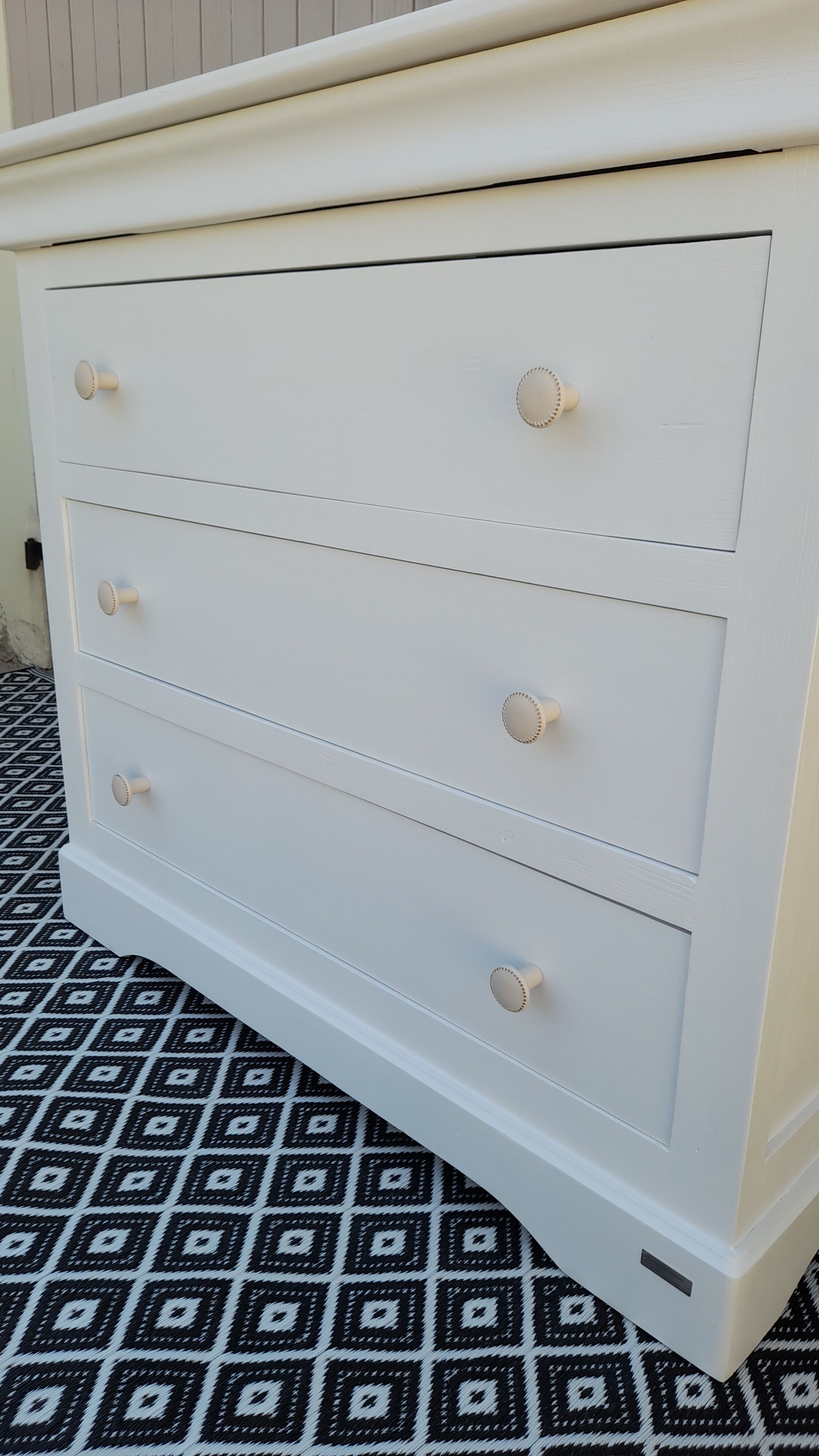 Chest of drawers 4 drawers louis Philippe style