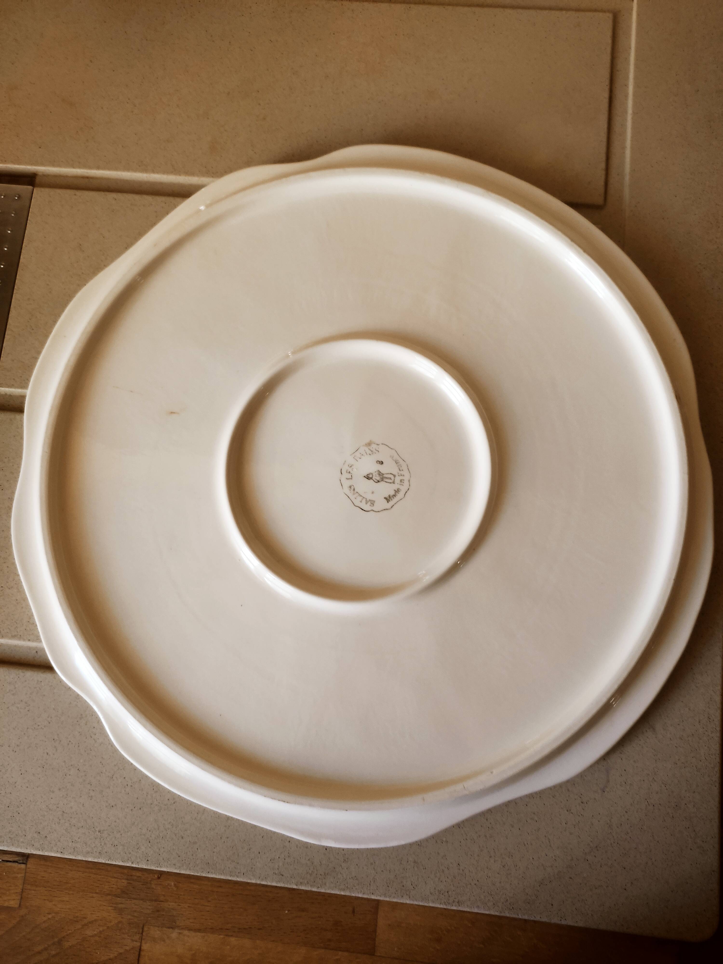 Salins slurry pie dish