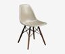 Chaise Eames vintage by Herman Miller - Greige