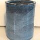 Blue ceramic vase