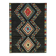 Hand-Knotted Turkish Contemporary 172 cm x 241 cm Black Wool Carpet