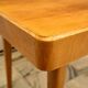 Vintage Extendable Oak Dining Table 1960s Czechoslovakia