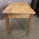 Old farm table small model raw wood