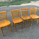 Suite of 4 Dutch bistro chairs
