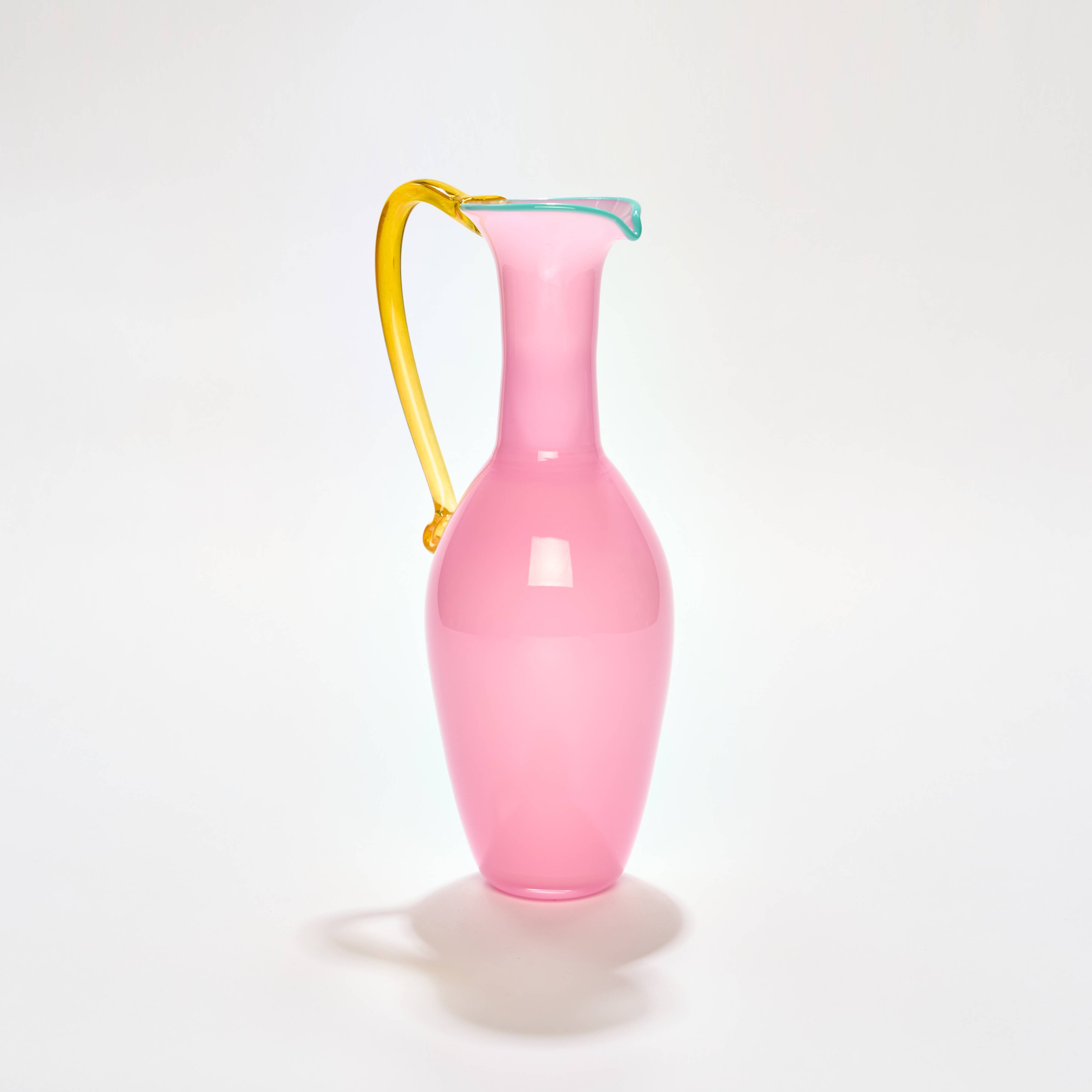 Tall Pitcher in Hot Pink