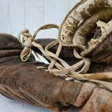 Vintage leather boxing gloves