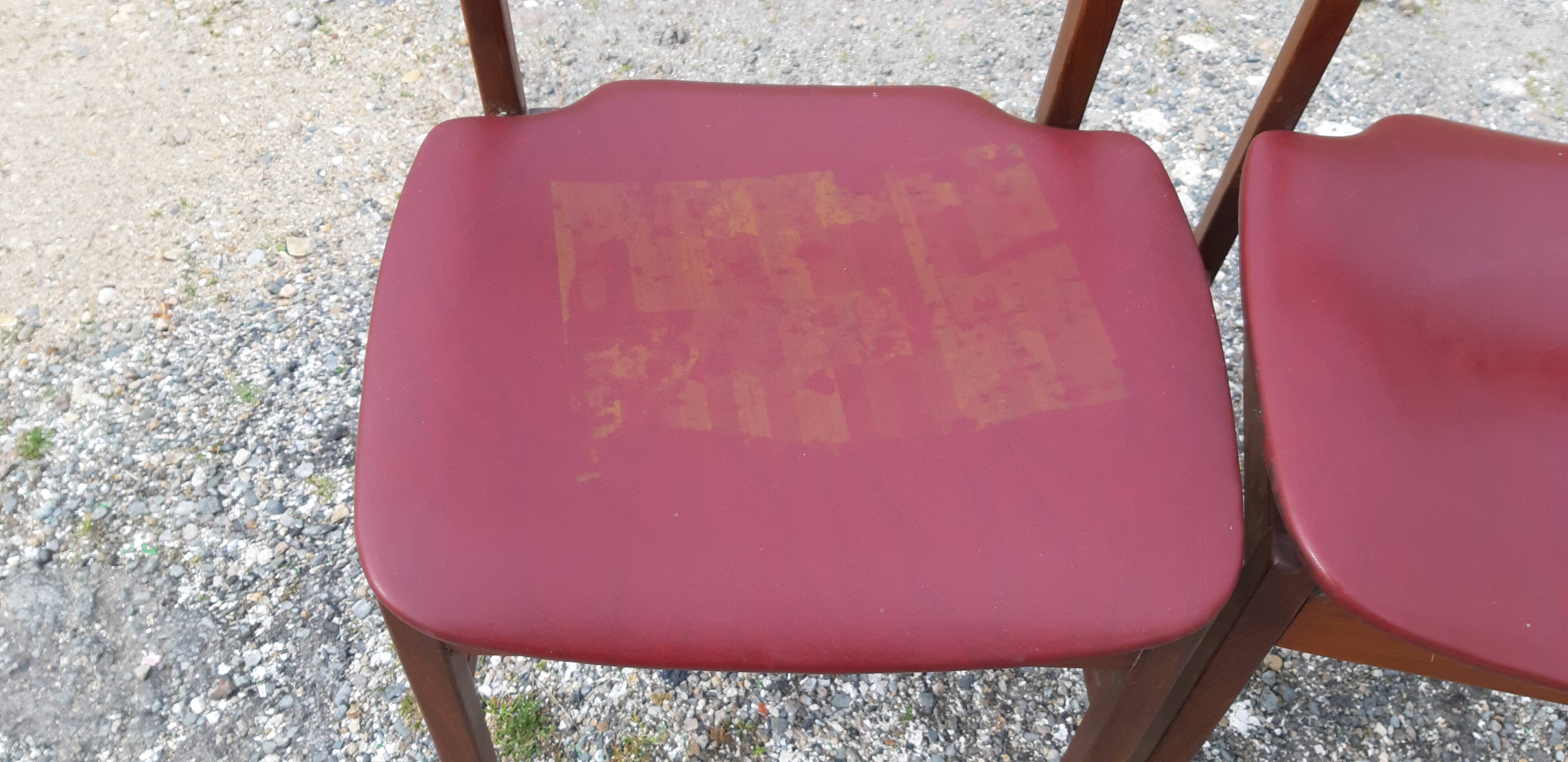 Paire de chaises de style scandinave