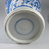 Former chinese potiche blue white
