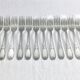 49-piece cutlery set in Louis XV silver-plated metal