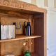 Art Deco library in solid oak