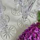 Lot de 6 flûtes cristal St Louis