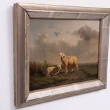 Huile sur panneau 1844 Eugène Verboeckhoven