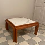 Coffee table Oak and Calacatta