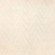 Beni ourain ecru Berber rug with diamond patterns 291 x 203 cm