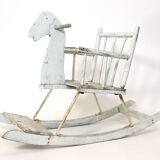 Vintage rocking horse for children