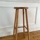 Tabouret haut bois esprit chalet