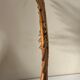 Vintage rattan sun mirror 60 years