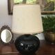 Lampe en céramique vintage