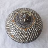 Stoneware candy box