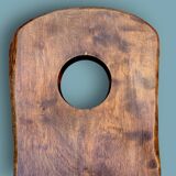 Antique peasant chair in solid wood – Handcrafted piece with rustic charm