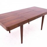 Table with chairs designed by J. Halabala from the 1930s, Czechoslovakia, after renovation