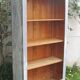 Etagère bibliothèque armoire ancienne ouverte - Shabby Chic