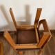 4 Chaises marrons