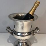 Silver-plated champagne bucket