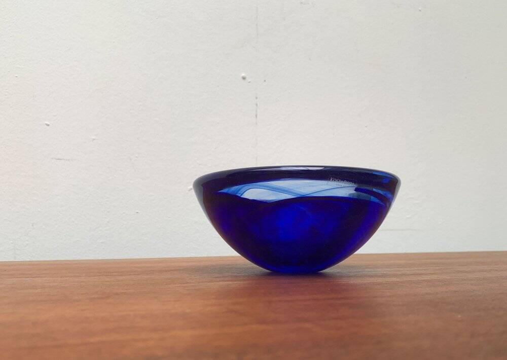Vintage Swedish glass bowl by Kosta Boda
