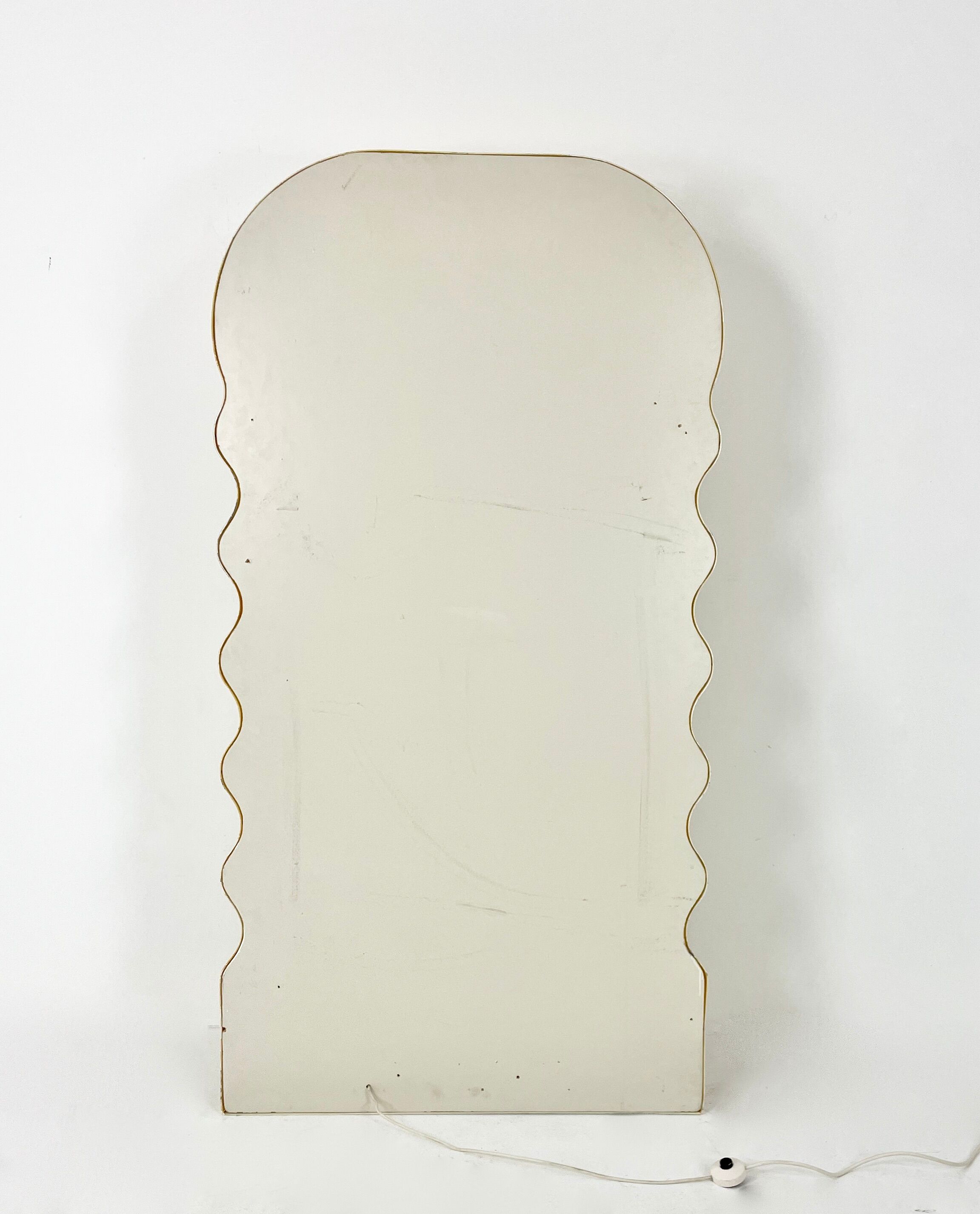 Miroir "ultrafragola" par Ettore Sottsass pour Poltronova, années 1970