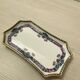 Coquetier and its Limoges Art Deco earthenware tray