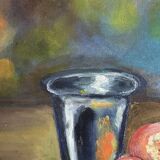 Modern School, 20th Century - Oil on canvas - Still life with fruit - 1999