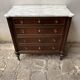 Small Louis XVI style mahogany chest of drawers, 20th century