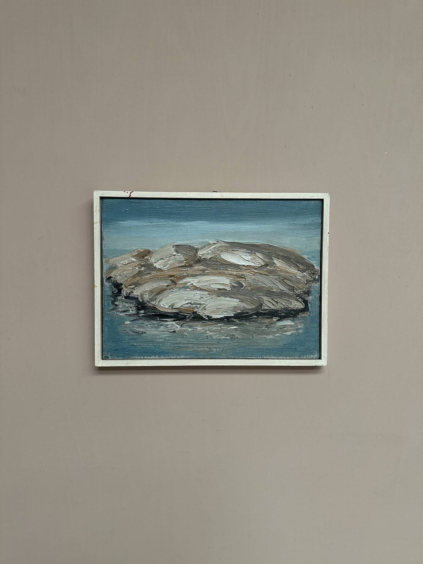 Swedish Oil on Canvas – “The Bohuslän Mountain” by Nils Olsson