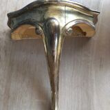 Wall console wood and stucco gilded fine XIX