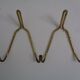 Mid-Century Brass Coat Hooks, 1950s, Set of 2