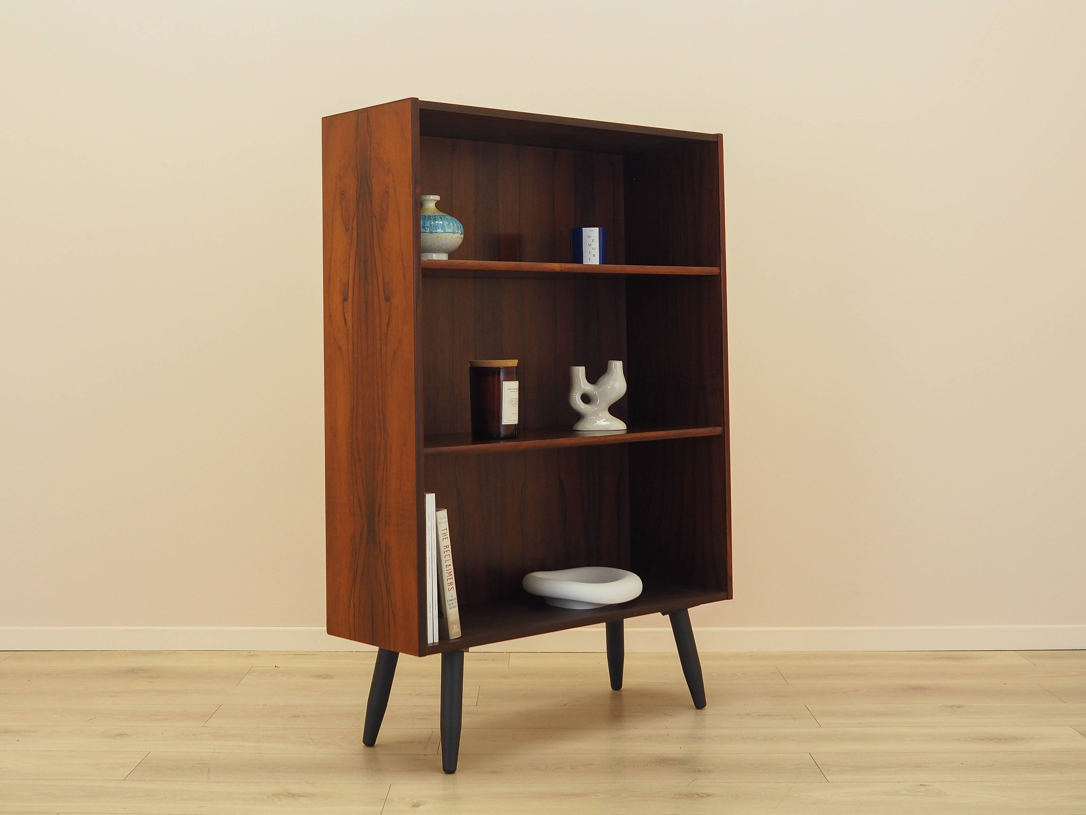 Rosewood bookcase, Danish design, 1970s, made in Denmark