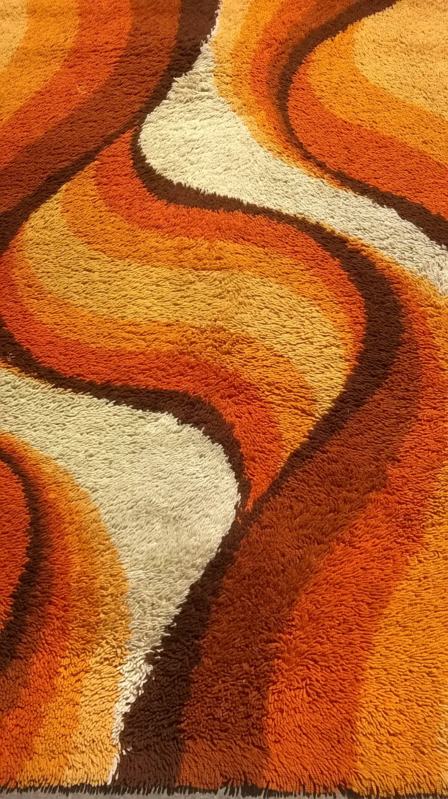 Vintage Dutch rug in wool