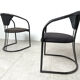 Chaises de salle à manger postmodernes italiennes, années 1980 - ensemble de 6