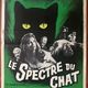 Original cinema poster "Le Spectre du Chat" Horror film 36x54cm 1961